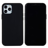 Husa protectie compatibila cu Apple iPhone 11 Pro Liquid Silicone Case Negru