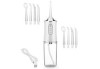 Irigator dentar, fără fir, 3 moduri, alimentare baterii, plastic, alb, 220 ml, Oem