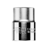 Tubulara 12 puncte NEO Tools 3/4 inch, 22 mm, otel crom-vanadiu