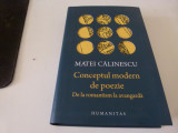 Conceptul modern de poezie - M. Calinescu, Humanitas