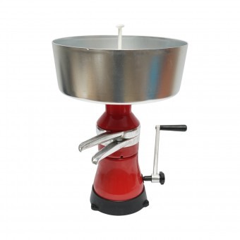 Separator smantana din lapte sau pentru degresat manuial, recipient aluminiu 5L, capacitate 80L/h