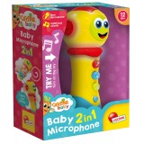 Microfon 2 in 1 pentru copii PlayLearn Toys, LISCIANI