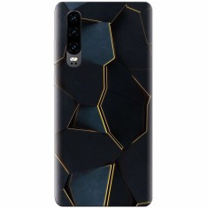 Husa silicon pentru Huawei P30, Abstract Draw foto