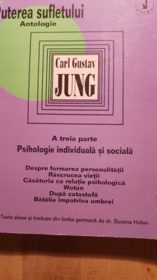 Carl Gustav Jung,puterea sufletului,vol 3 foto