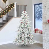 VidaXL Brad de Crăciun artificial cu ramuri articulare 240cm PVC 3397752