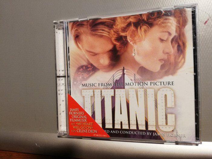 Titanic - Soundtrack (1997/Sony/France) - CD ORIGINAL/stare : Nou