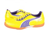 Cumpara ieftin Ghete fotbal sala Puma V5.11 IT, yellow-purple-white, 46.5
