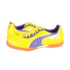 Ghete fotbal sala Puma V5.11 IT, yellow-purple-white, 46.5