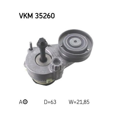 SKF rola intinzator, curea transmisie