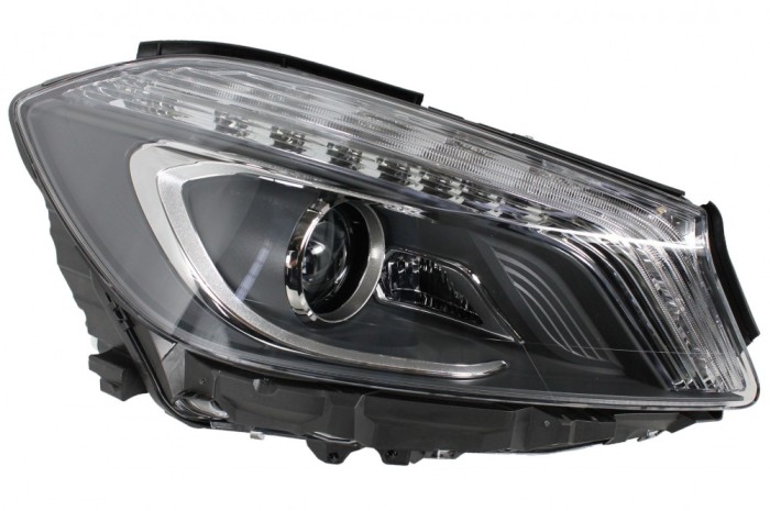 Far Mercedes Clasa A (W176) 06.2012- Hella partea Dreapta D3S+H7 cu motoras, cu lumini de zi, cu lumini viraje