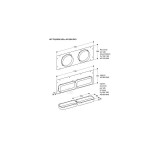 Blat superior pentru hotă GAGGENAU BOSCH 00743573 Original