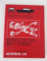 Carte tehnica manual automobil Chevrolet Vega 1970
