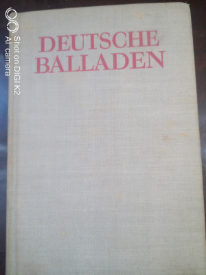 Deutsche balladen von Burger bis Brecht foto