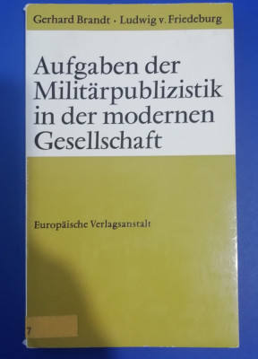 myh 35f - Aufgaben der militarpublizisik in der modernen Gesellschaft foto