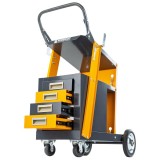 Carucior de sudura cu 4 sertare, capacitate maxima 100 kg, Powermat PM1315