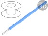 Cablu s&acirc;rmă Cu 30AWG PVDF albastru 50m 300V Kynar