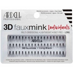 Gene false individuale fara noduri Ardell 3D FauxMink Individuals Long Black foto