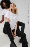 Tricou Answear Lab X Colecție limitată No Shame No Fear femei, culoarea alb