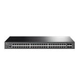 SWITCH TP-LINK L2 Managed 48&Atilde;&mdash; Porturi Gigabit L2+ si 4&Atilde;&mdash; Sloturi 10GE SFP+, carcasa metalica, rackabil &quot;TL-SG3452X&quot; (timbru verde 2 lei)