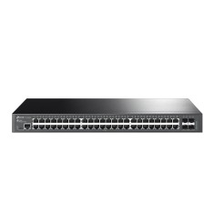 SWITCH TP-LINK L2 Managed 48&Atilde;&mdash; Porturi Gigabit L2+ si 4&Atilde;&mdash; Sloturi 10GE SFP+, carcasa metalica, rackabil &quot;TL-SG3452X&quot; (timbru verde 2 lei)