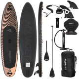 Set placa SUP gonflabila 350x84x15 cm cu scaun kayak si vasla 2 &icirc;n 1