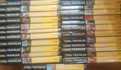 COLECTIA NATIONAL GEOGRAPHIC TRAVELER 24 CARTI ( ADEVARUL) foto