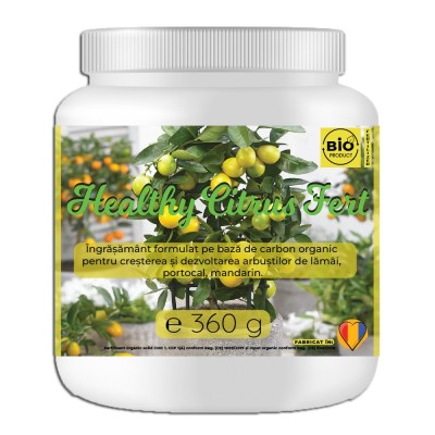 &amp;Icirc;ngrășăm&amp;acirc;nt Organic pentru Citrice Healthy Citrus Fert 360 g foto