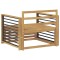 Canapea de exterior Lemn Solid de Acacia Alb - 5