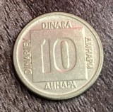 C50 - Moneda foarte veche - Jugoslavia - 10 dinari - 1988