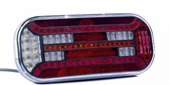 Lampa stop LED cu 6 functii dreapta FT-610DI (30x13) foto