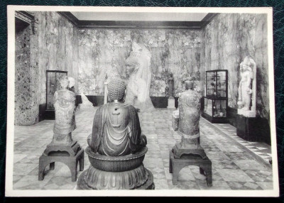 CARTE POSTALA CP Belgia muzeul Mariemont sala egipteana necirculata ** foto