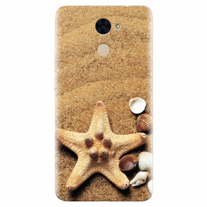 Husa silicon pentru Huawei Enjoy 7 Plus, Sea Shells