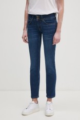 Pepe Jeans jeansi SLIM JEANS LW femei, culoarea albastru marin, PL204729DP6