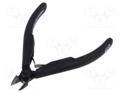 Clești laterali de precizie LINDSTR&amp;Ouml;M ESD 110mm cu fațetare pentru tăiere s&amp;acirc;rmă cupru foto