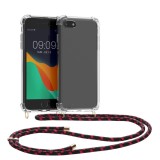 Husa pentru Apple iPhone 8 / iPhone 7 / iPhone SE 2, Silicon, Transparent, 47247.09, Textil, Carcasa, Kwmobile
