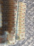 Bacnote 20 lei, Litera