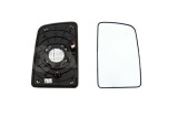 Geam oglinda exterioara cu suport fixare Hyundai H350, 09.2014-, Dreapta, incalzita; geam convex; cromat; superior