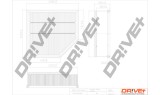 Dr!ve+ DP1110.10.0610 Filtru aer