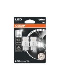 Set 2 becuri auto led Osram LEDriving Premium W21/5W 12V 6000K Alb