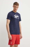 Nike tricou Detroit Tigers barbati, culoarea albastru marin, cu imprimeu