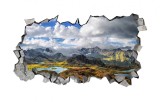 Cumpara ieftin Autocolant decorativ, Gaura in perete, Natura si peisaje, Multicolor, 85 cm, 2460ST-3, Oem