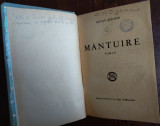 OCTAV SULUTIU - MANTUIRE (ROMAN) [editia princeps, 1943]