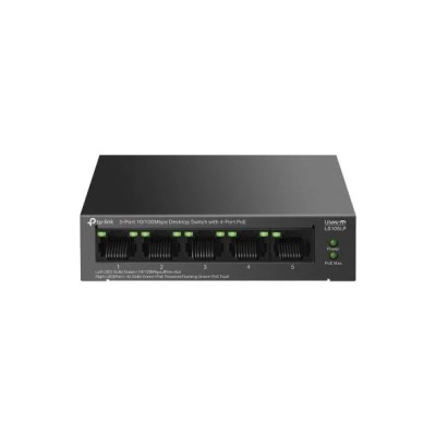 &amp;quot;5-Port 10/100 Mbps Desktop Switch with 4-Port PoE PORT: 4&amp;times; foto