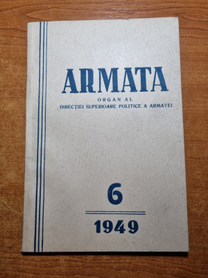 revista ARMATA iunie 1949-pactul atlanticului foto