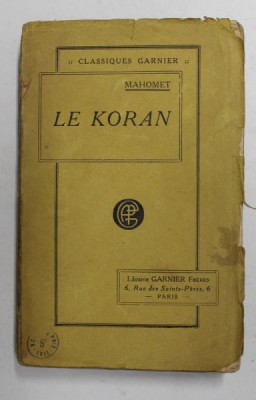 MAHOMET - LE KORAN , 1920 foto