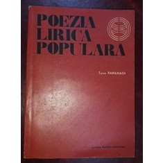 Poezia lirica populara- T. Papamagi