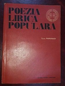 Poezia lirica populara- T. Papamagi foto