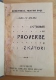 Dicționar de proverbe și zicători - I. Aureliu Candrea