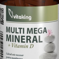 Multi Mega Mineral cu Vitamina D Vitaking 90cpr