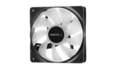 VENTILATOR DeepCool PC RF120, 120x120x25 mm, 1500rpm, control PWM, LED, 1 ventilator, 4-pin PWM, negru, DP-FRGB-RF120-1C